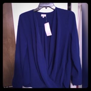 Tobi blue blouse L