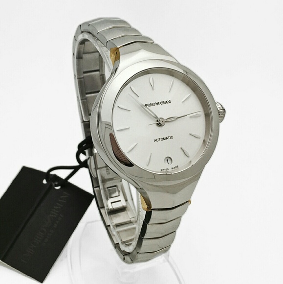 NWT $900 Emporio Armani Automatic lady watch