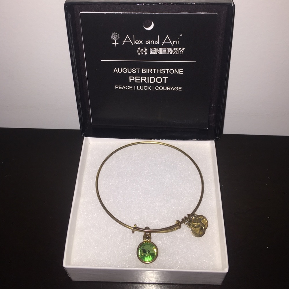AUTHENTIC Peridot August Birthstone Alex and Ani