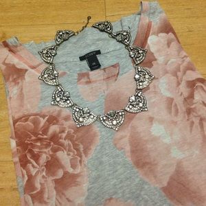 J. Crew Photo Floral Tank Top