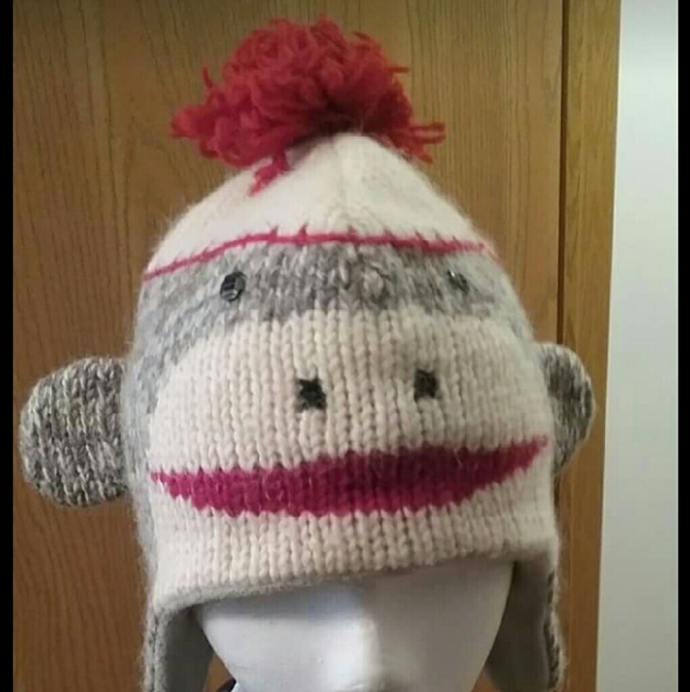 Delux Sock Monkey Hat LAST CHANCE!