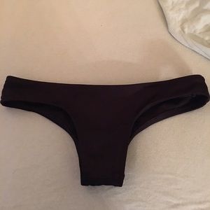 Black bikini bottoms