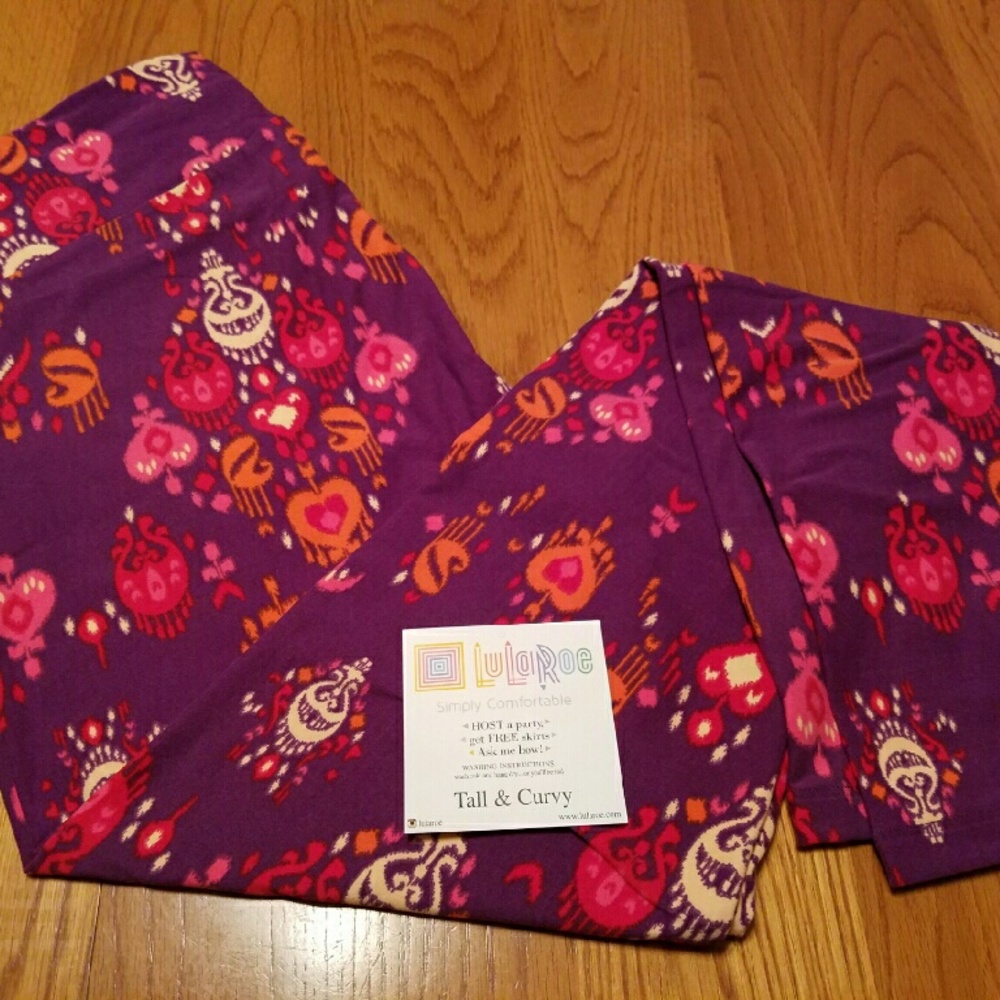 LULAROE  TC Fushia and multiple  colors