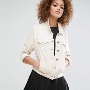 Sister Jane Suede Lace Trim Jacket