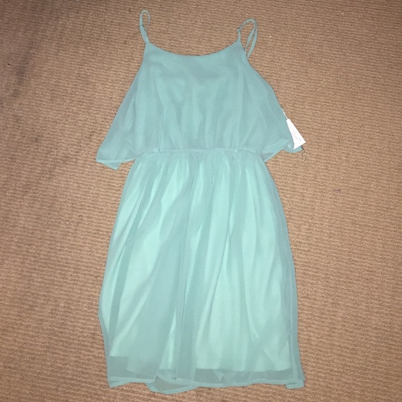 Dress with spaghetti straps - Picture 1 of 3