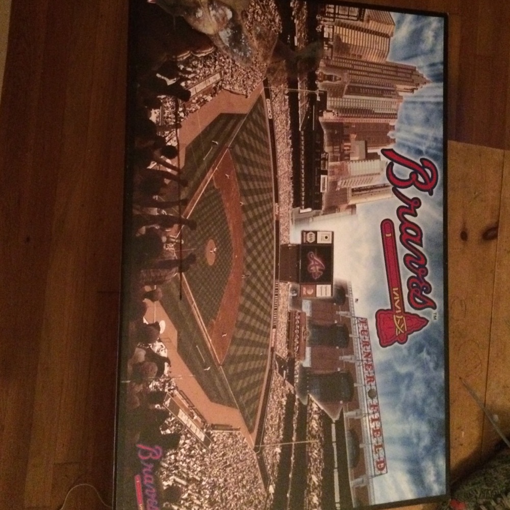 Atlanta braves blow up poster