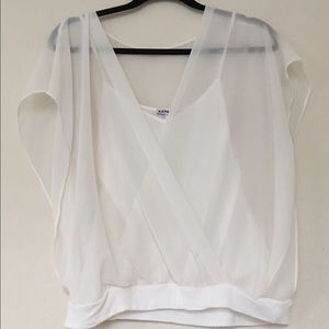 🌸Express White Top