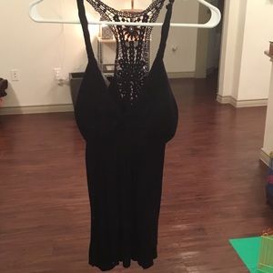 Crochet back tank top