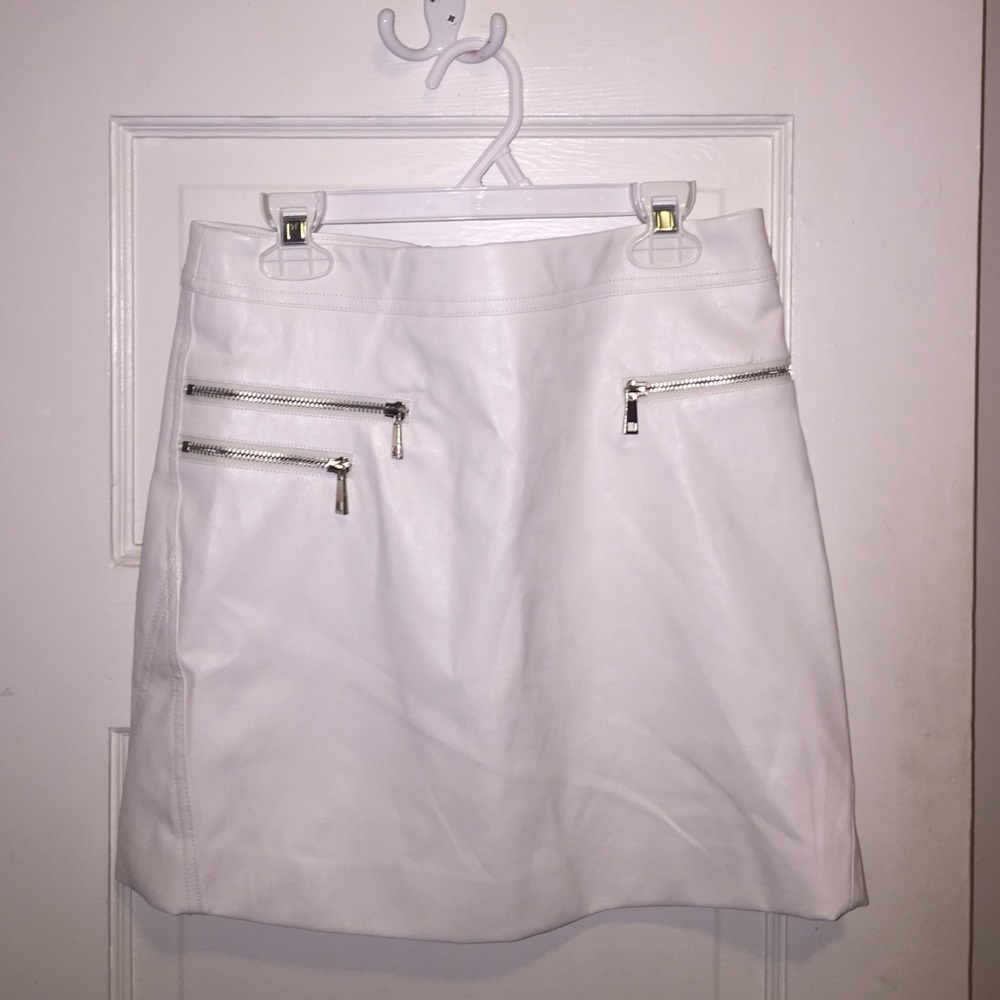 Pleather skirt