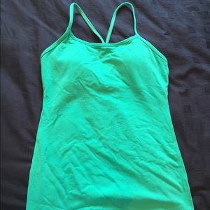 Lululemon Power Y aqua