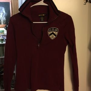 Rugby zip up sweater