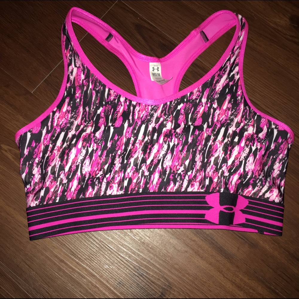 UNDER ARMOUR Alpha Print Sports Bra - NWOT