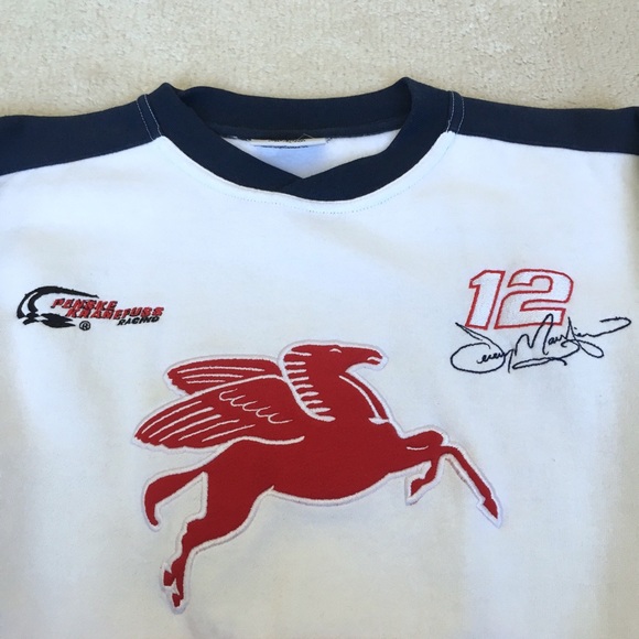 SOLD Jeremy Mayfield Vintage NASCAR Crew Neck - Picture 3 of 4