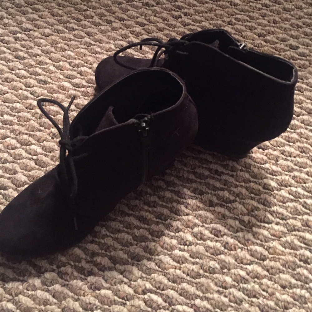 Black booties