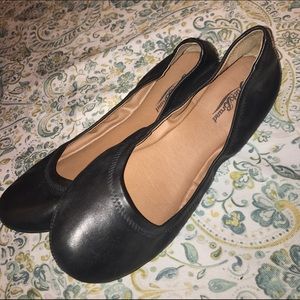 Lucky Brand Black Flats