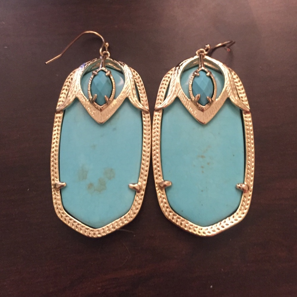REVERSIBLE Kendra Scott Turquoise earrings