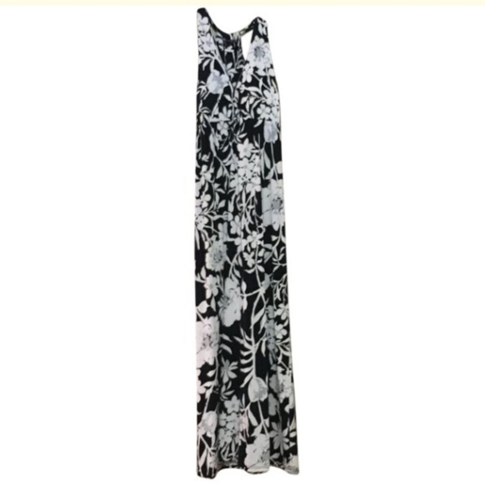 Floral Racerback Maxi Dress