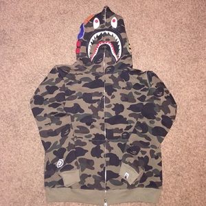 Bape Shark Hoodie size XL
