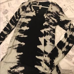 XCVI  Black And White Sweater