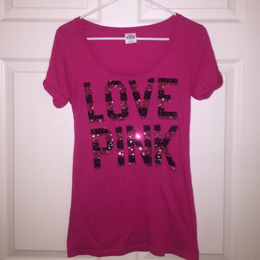 Victoria's Secret PINK bling shirt