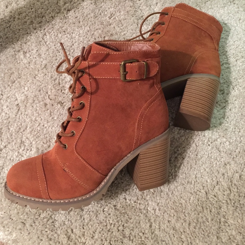 Brand new booties, size 7.5