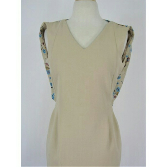 NWT// Monday to Sunday Chiffon Draped Fitted Dress - Picture 2 of 7