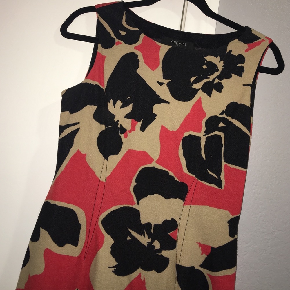 Sleeveless Floral print Nine West dress