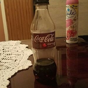 Used coca cola bottle