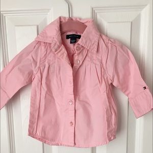 Tommy Hilfiger Infant Girl Shirt, Size 3-6M