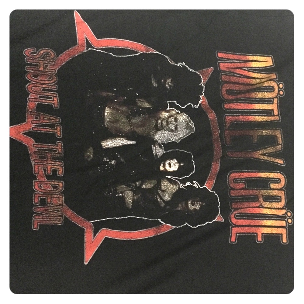 Mötley Crüe band t-shirt