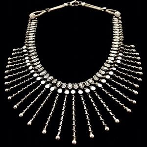 Vintage Thai Silver Luck Necklace
