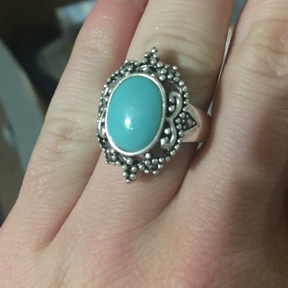 Lucky brand teal ring