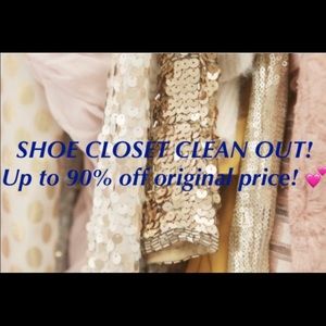 🎉SHOE CLOSET CLEAN OUT🎉