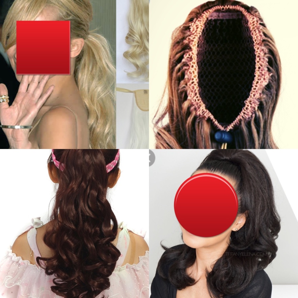 DRAWSTRING PONYTAIL - Picture 2 of 4