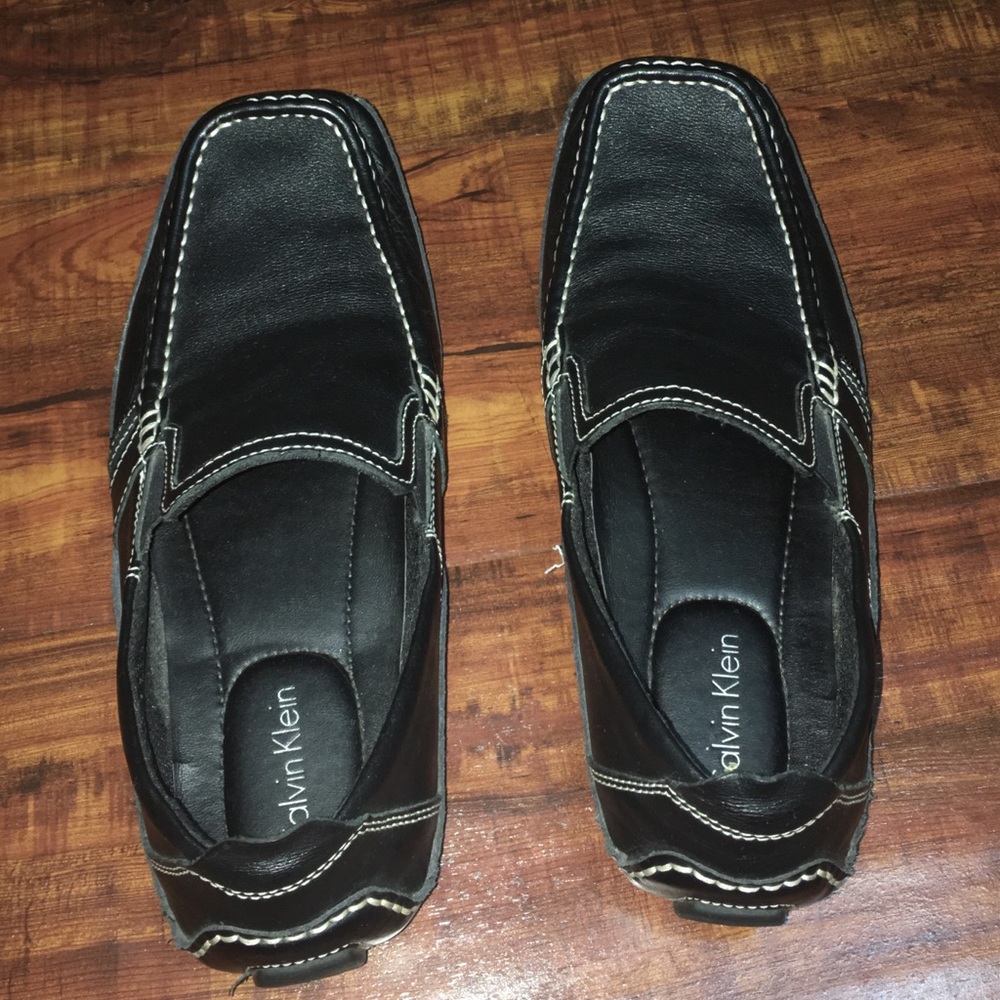 Black men's Calvin Klein shoes