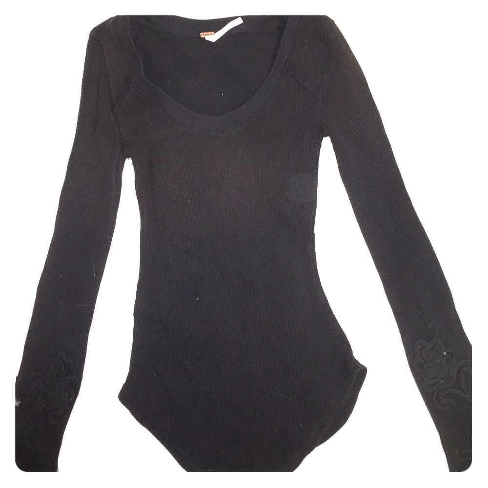Free People Black Thermal