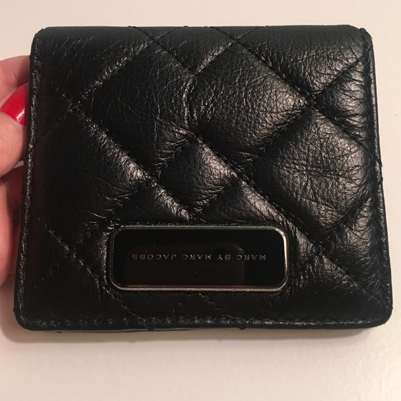 Marc by Marc Jacobs black leather wallet - Picture 1 of 3