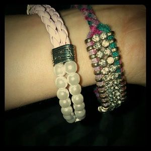Boho chic bracelets