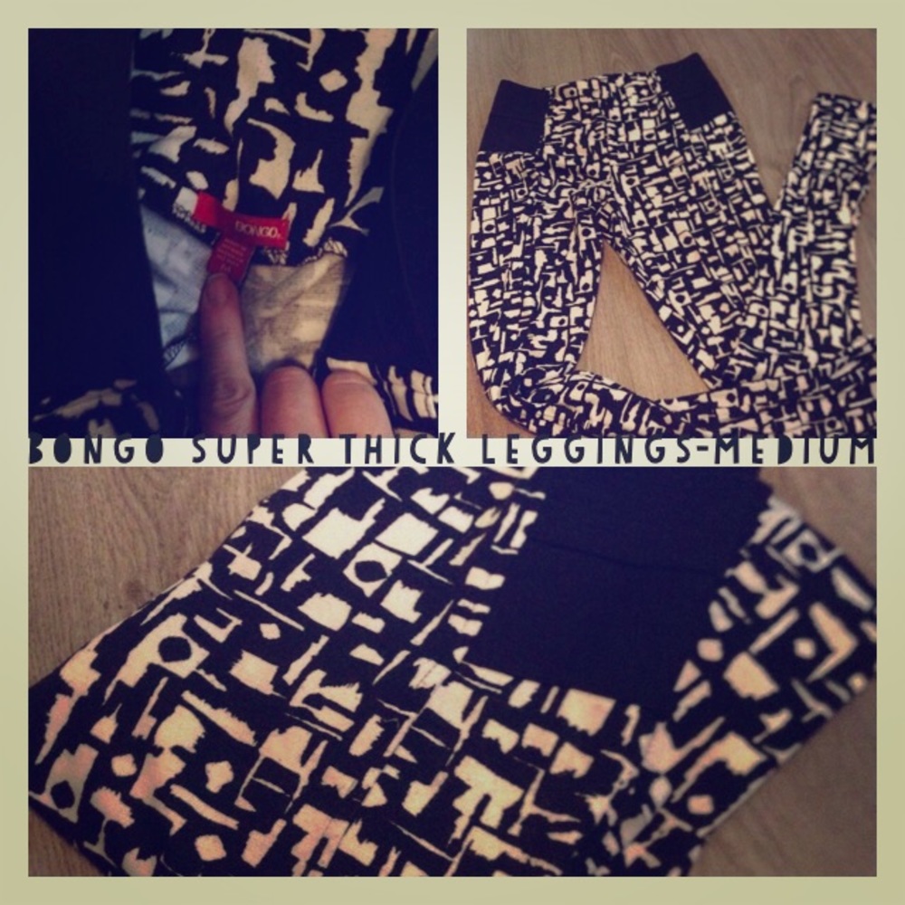 ❌SOLD❌Bongo super. thick retro leggings MEDIUM
