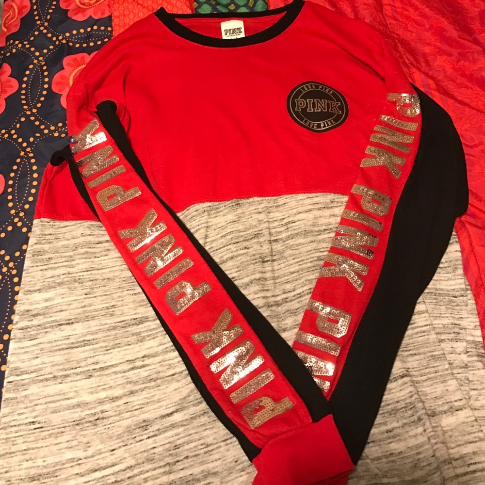 PINK long sleeved shirt!