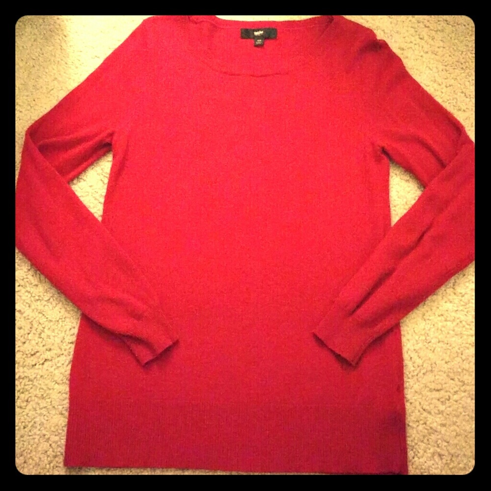 EUC Red sweater