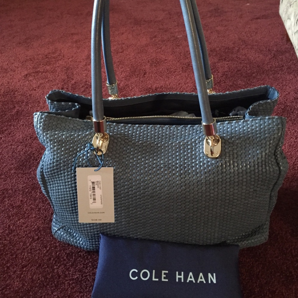 Cole Haan Benson Tote-blue