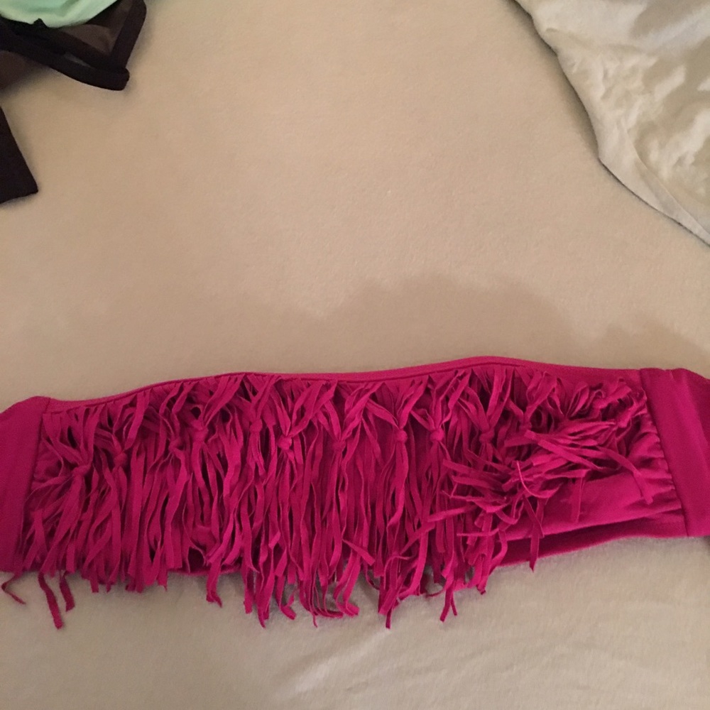 Strapless bikini top