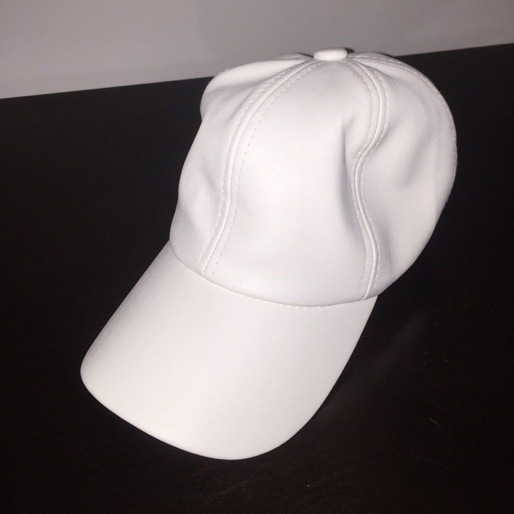 Fashion Nova faux leather cap
