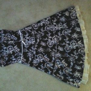 Speechless strapless mini dress