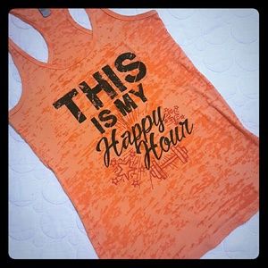 Burnout workout tank top!