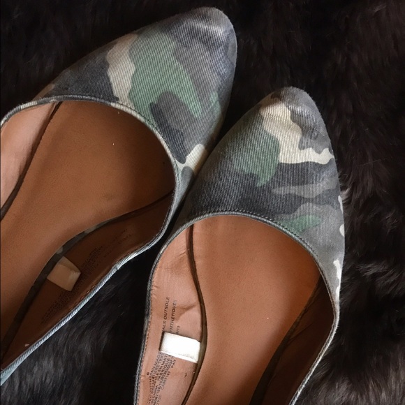 SOLD: Studded Camp Pointed Flats - Picture 3 of 3