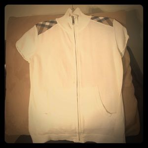 Burberry zip up