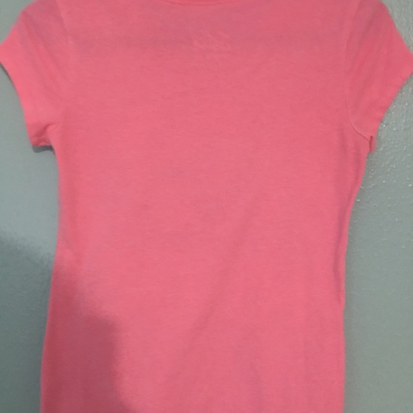 Justice Girls Pink Minions Shirt Size 10 - Picture 2 of 3