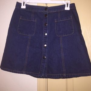 Urban outfitters jean skirt